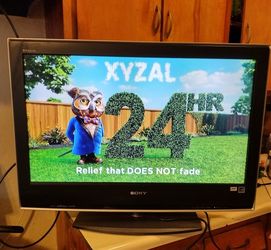 Sony 32 Inchesh TV Works Great Multiple Inputs HDMI/Av/Component/