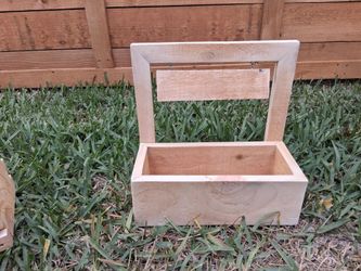 Decorative planter gift box