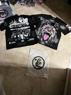 hellstar and bape designer shirts