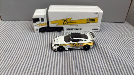 Hot wheels premium liberty walk Nissan gtr r35
