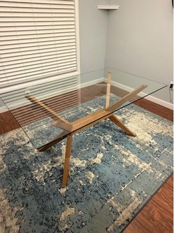 Modern Glass Dining Table