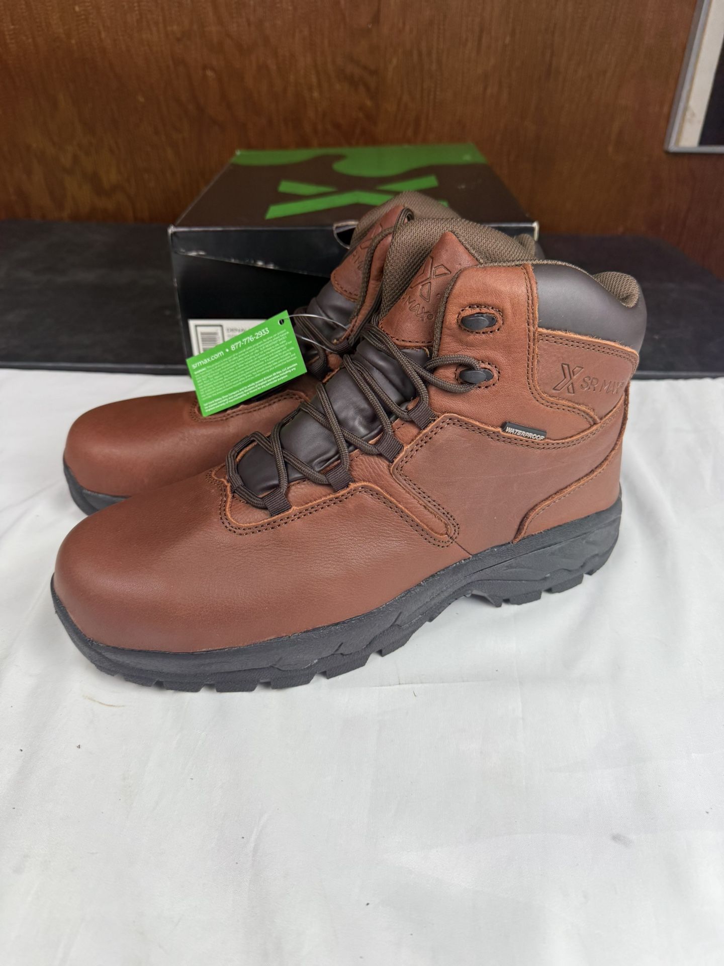 SR Max Denali - Men's Comp Toe EH Waterproof Slip Resistant Work Hiker Size 12