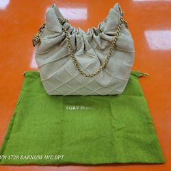 Tory Burch Mini Fleming Hobo Bag