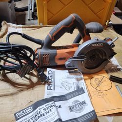 Ridgid R3250 5in. Twin Blade Circular Saw Corded