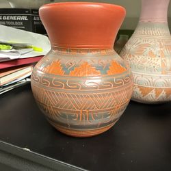 Native American Hand Crafted Pottery.