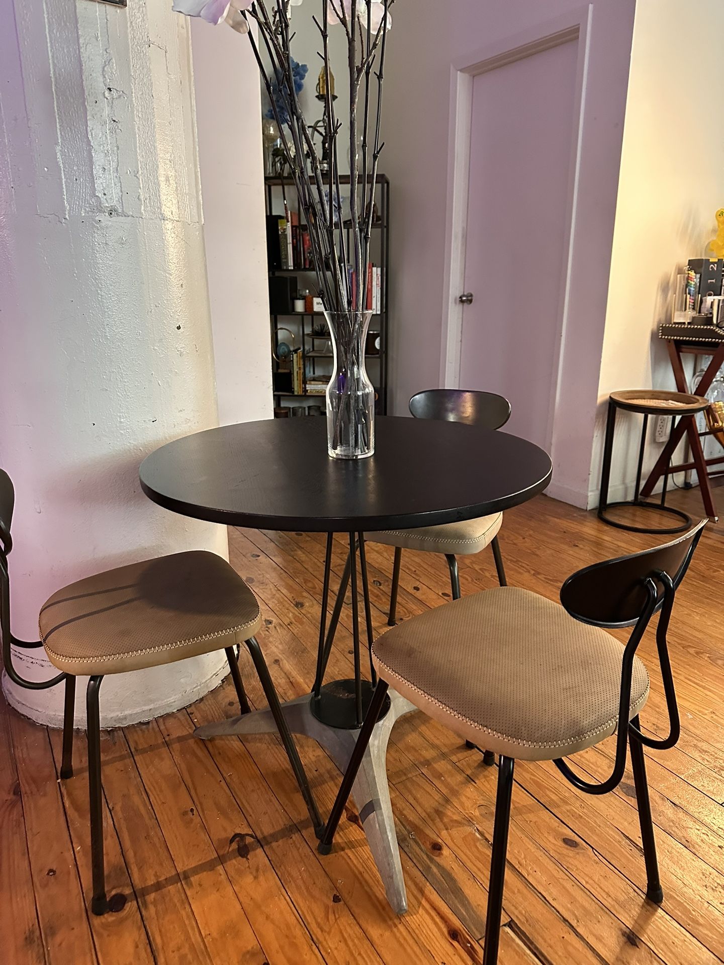 Contemporary Bistro Dining Set