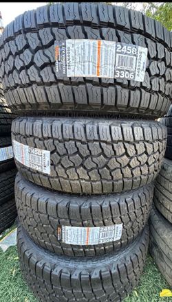 2022 Toyota tundra 18x7 bolt pattern 6x139.7 new tires