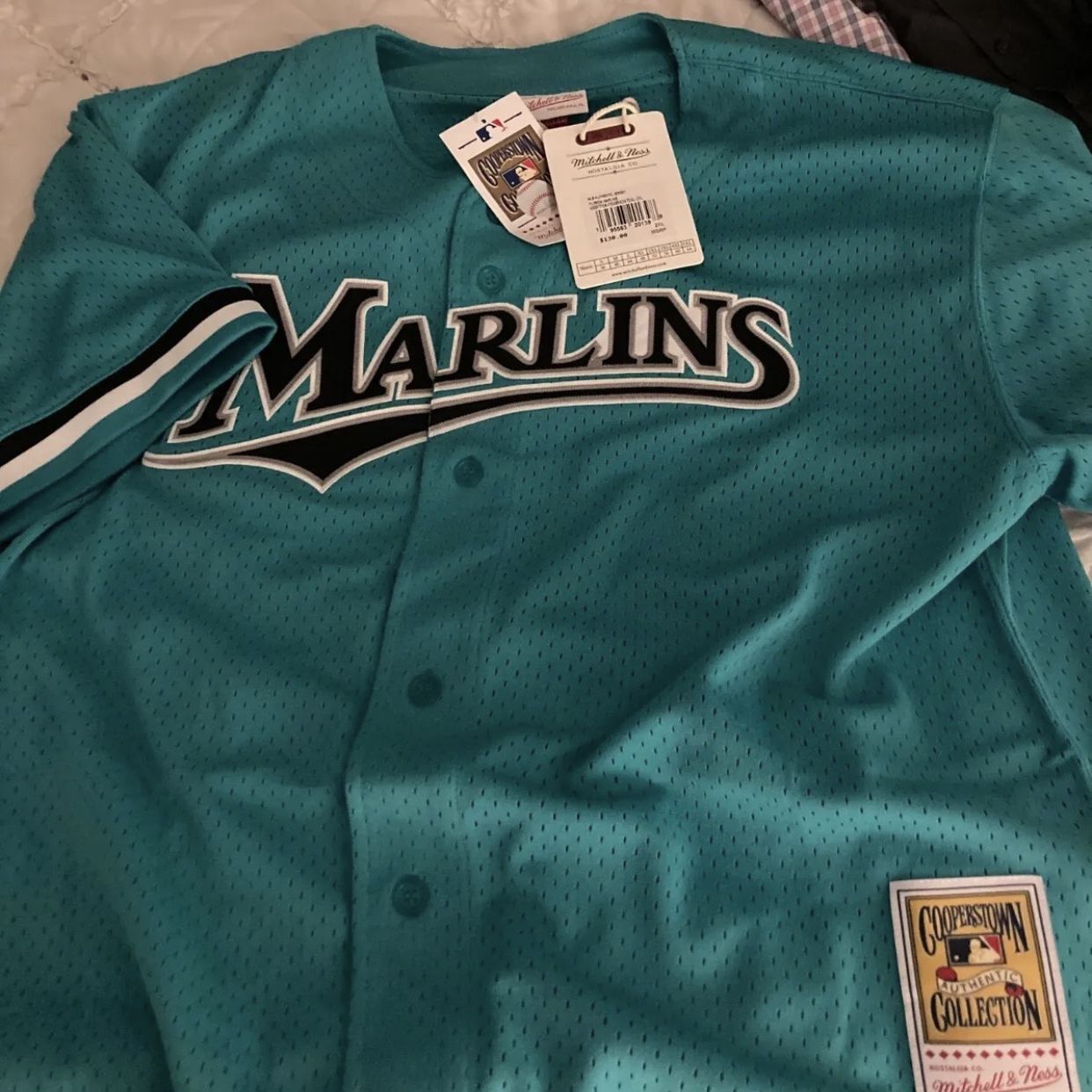 AUTHENTIC MITCHELL NESS FLORIDA MARLINS JERSEY for Sale in Belle Isle, FL -  OfferUp