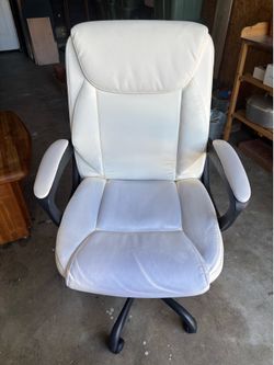 White office chair