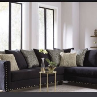 Black Sectional Couch