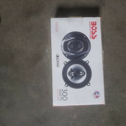 Car Speakers 5 1/4" 4-way Full Range