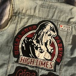 Jean Jacket Vest Medium