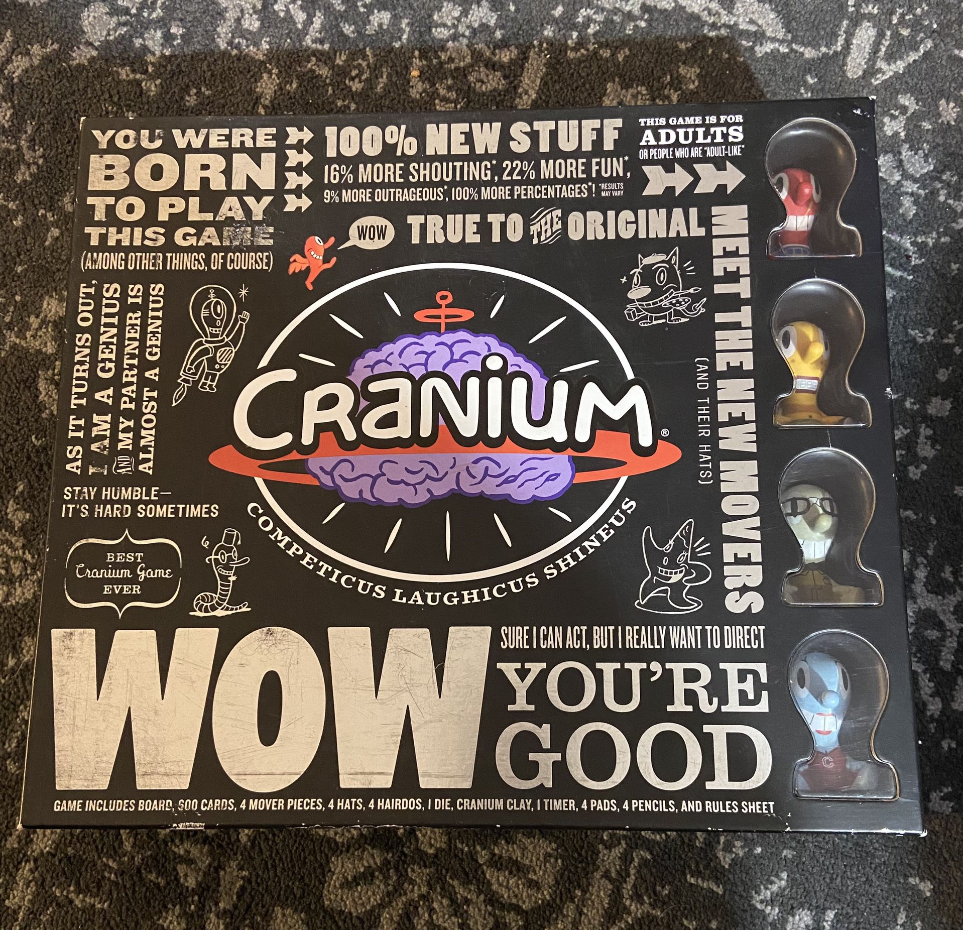 Hasbro Cranium WOW Board Game 