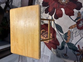 4 matching oak TV stands
