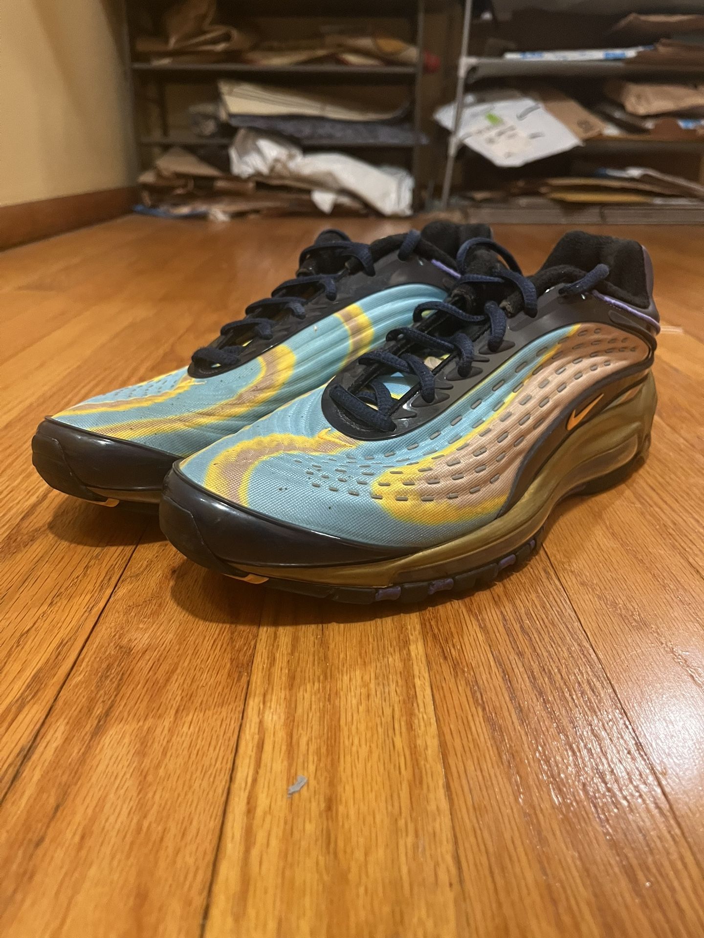 Midnight Navy Air Max Deluxe Orange SIZE MEN Nike Air Max Deluxe