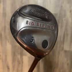 Womens Callaway Big Bertha 5 Wood (RH) Light Shaft