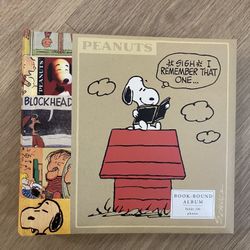 Snoopy / Peanuts Book-Bound Album