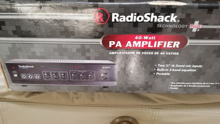 NIB Radio Shack AC/DC PA Amplifier