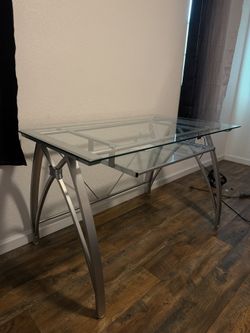 Glass Desk