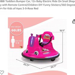 Kids Ride On Toy 