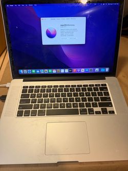 MacBook Pro 15in i7 16gb RAM No iCloud lock