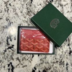 Mens Red Designer Wallet