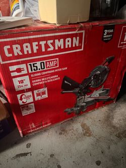 ** Brand New ** Craftsman 10-Inch Sliding Compound Miter Saw