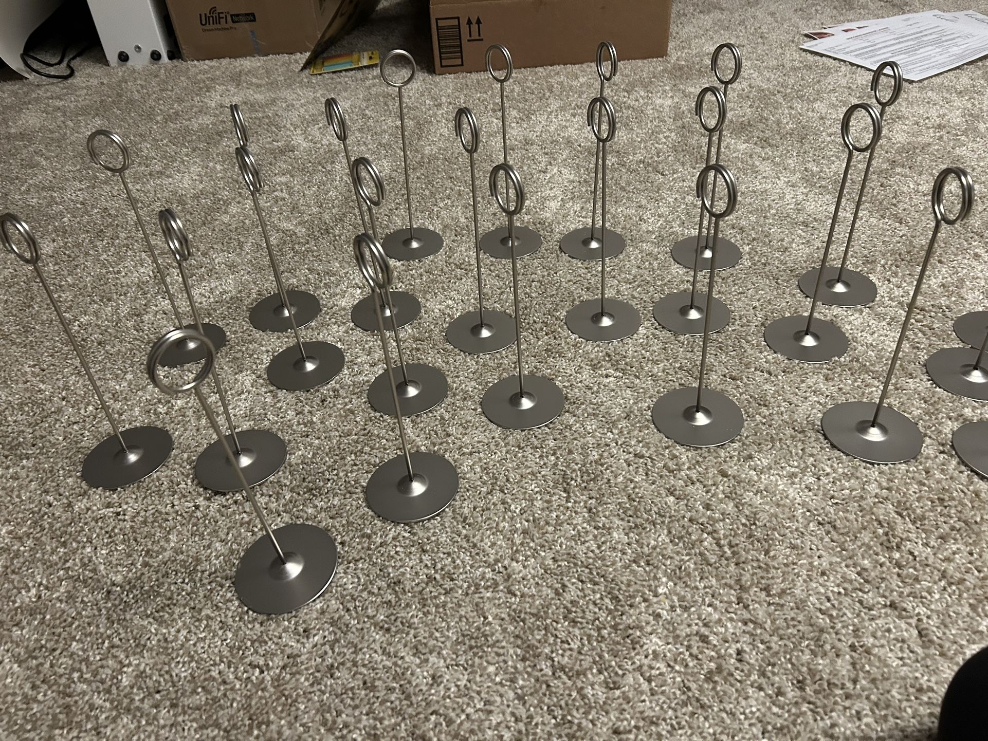 Table Number Holders