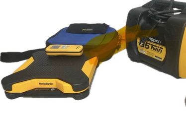 APPION G5 REFRIGERANT RECOVERY MACHINE AND FIELDPIECE SCALE