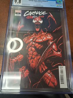 Carnage Black White & Blood #1 CGC 9.8