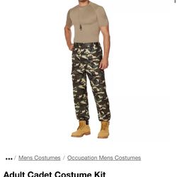 Adult Cadet costume