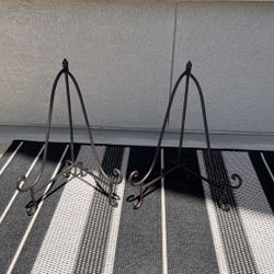 Set Of Two Easel holders