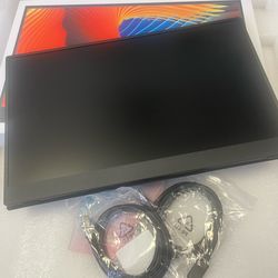 MONITOR- Portable 15.6” Monitor USB C and HDMI