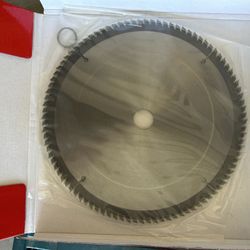 10” Chopsaw And Tablesaw Blade