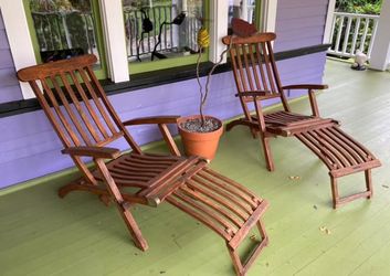 Queen Elizabeth Teak Chairs