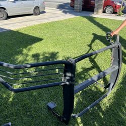 Black Steel Grille Guard For Truck