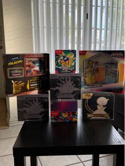 Pokemon sealed etbs and upc