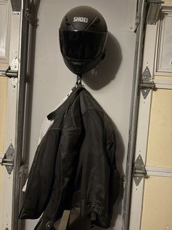 Motorcycle Helmet And Jacket