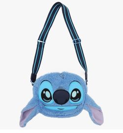 Disney Stitch 8.6” Big Face Women's Crossbody Bag