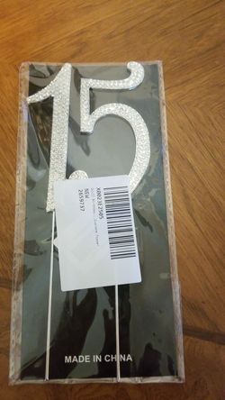 Cake topper
