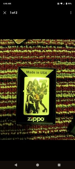 Zippo Lighter - KISS - Paul Stanley - Gene Simmons - ROCK - Limited Edition