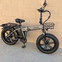 SINOHON A20 Electric Bike 48V 18AH 1000W 32MPH