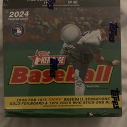 2024 Topps Heritage Baseball Cards