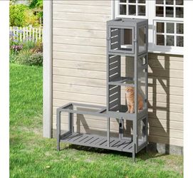 Wooden Cat Tunnel Modular 3 Assembly Modes Indoor Outdoor Play Tube
3 assembly modes wooden cat tunnel.