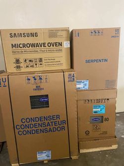 CONDENSER BRAND CARRIER 3 TONS 15 SEER 454B WITH INSTALLATION INCLUDED