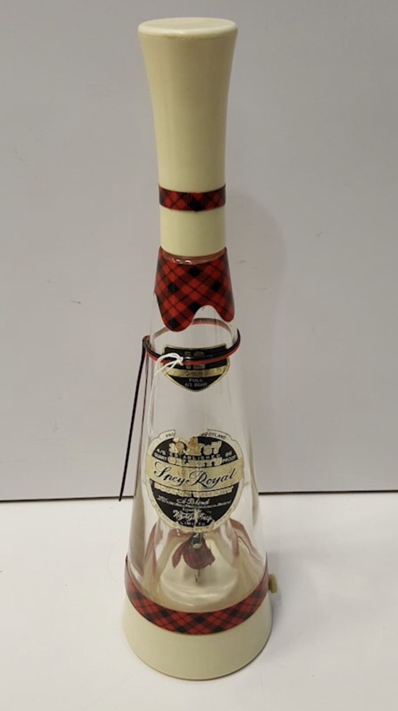 Vintage Gilbey's Musical Scotch Whiskey Bottle