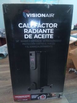 Visionair oil-filled radiant heater