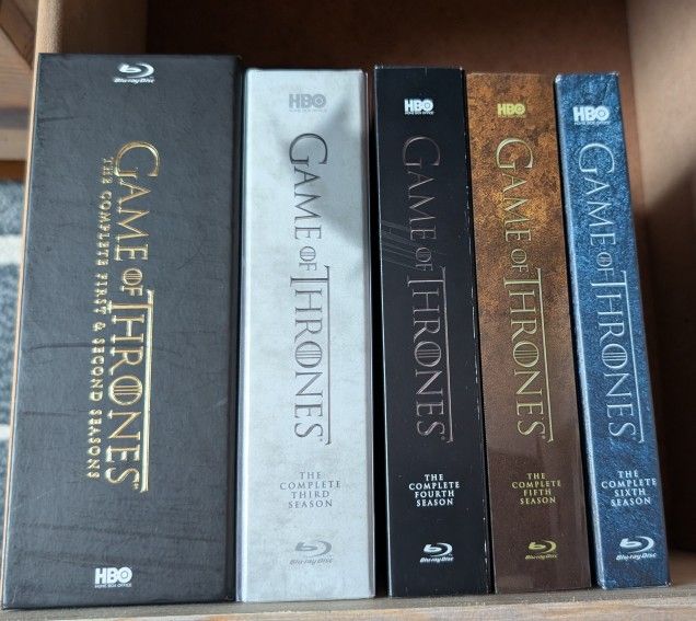 Game Of Thrones Season 1-6 Blu Ray