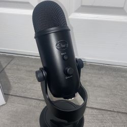 Bluejay Yeti Microphone In Black