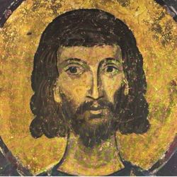 Original Vintage Fine Art Print Poster Medieval Bulgaria Wall Painting Artist Antique Collectible Printed Italy 1960’s Boyana. Deacon Lawrence